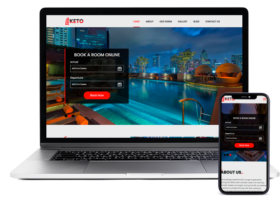 Sitio Web para Hoteles