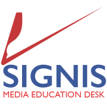 Mesa de educação de mídia de sinais